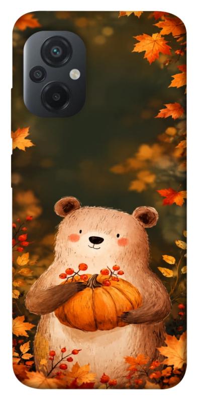 Чехол itsPrint Осінній ведмежа для Xiaomi Poco M5, животные, купить оптом с доставкой