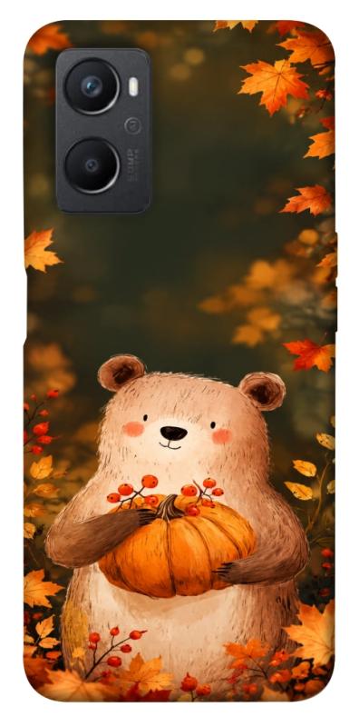 Чехол itsPrint Осінній ведмежа для Oppo A96, животные, купить оптом с доставкой