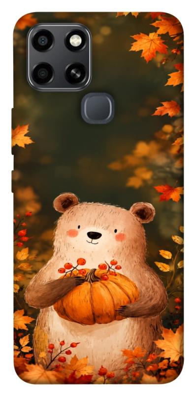 Чехол itsPrint Осінній ведмежа для Infinix Smart 6, животные, купить оптом с доставкой