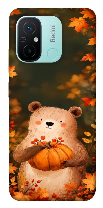 Чехол itsPrint Осінній ведмежа для Xiaomi Redmi 12C, животные, купить оптом с доставкой