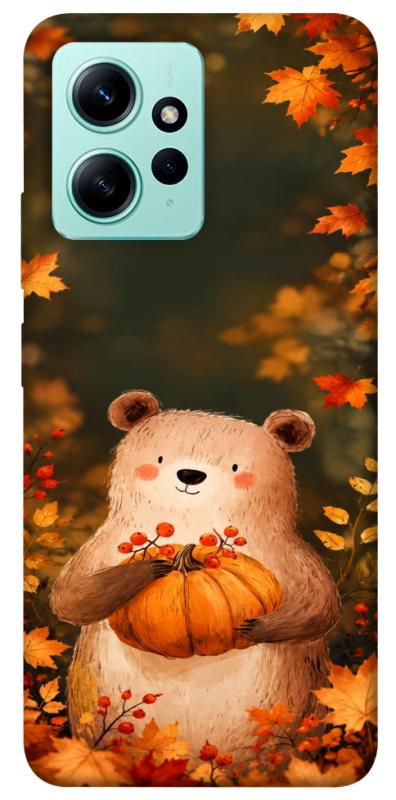Чехол itsPrint Осінній ведмежа для Xiaomi Redmi Note 12 4G, животные, купить оптом с доставкой