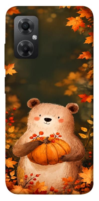 Чехол itsPrint Осінній ведмежа для Xiaomi Redmi Note 11R, животные, купить оптом с доставкой