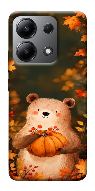 Чехол itsPrint Осінній ведмежа для Xiaomi Redmi Note 13 4G, животные, купить оптом с доставкой