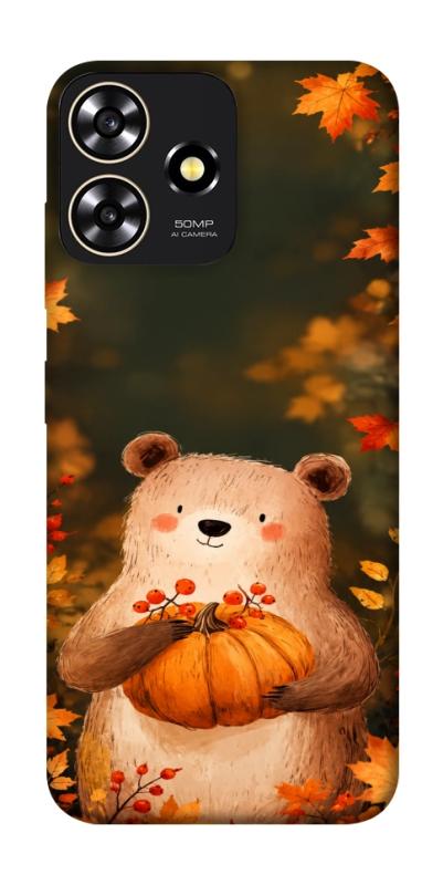 Чехол itsPrint Осінній ведмежа для ZTE Blade A73 4G, животные, купить оптом с доставкой
