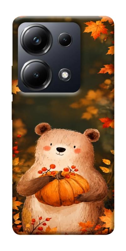 Чехол itsPrint Осінній ведмежа для Xiaomi Redmi 13 4G / Poco M6 4G, животные, купить оптом с доставкой
