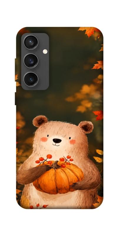Чехол itsPrint Осінній ведмежа для Samsung Galaxy S24 FE, животные, купить оптом с доставкой