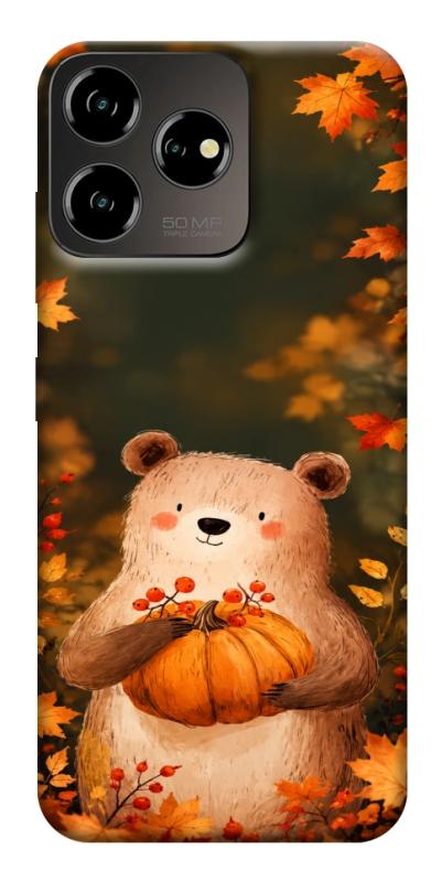 Чохол itsPrint Осінній ведмежа для ZTE Blade V50 Desing 4G, тварини, купити оптом з доставкою