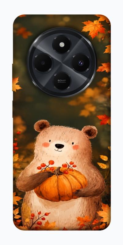 Чехол itsPrint Осінній ведмежа для Xiaomi Redmi 14C / Poco C75, животные, купить оптом с доставкой
