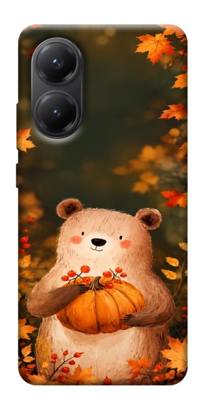 Чехол itsPrint Осінній ведмежа для Xiaomi Poco X7 Pro, животные, купить оптом с доставкой