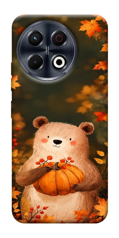 Чехол itsPrint Осінній ведмежа для TECNO Spark 30 Pro (KL7), животные, купить оптом с доставкой