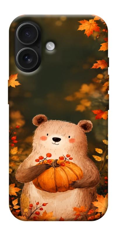 Чехол itsPrint Осінній ведмежа для Apple iPhone 17 (6.3"), животные, купить оптом с доставкой