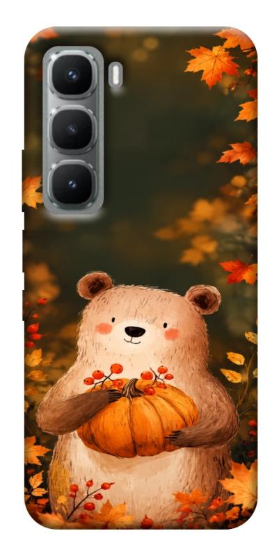 Чехол itsPrint Осінній ведмежа для Infinix Hot 60 Pro+, животные, купить оптом с доставкой