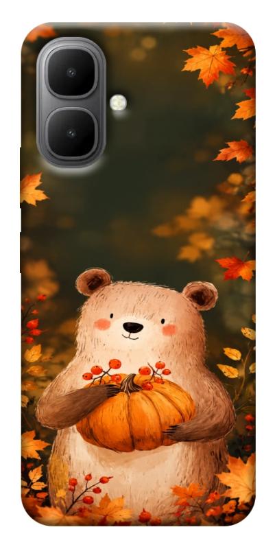 Чехол itsPrint Осінній ведмежа для Infinix Smart 10, животные, купить оптом с доставкой