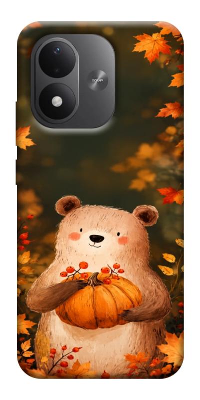 Чехол itsPrint Осінній ведмежа для Xiaomi Redmi Note 17, животные, купить оптом с доставкой