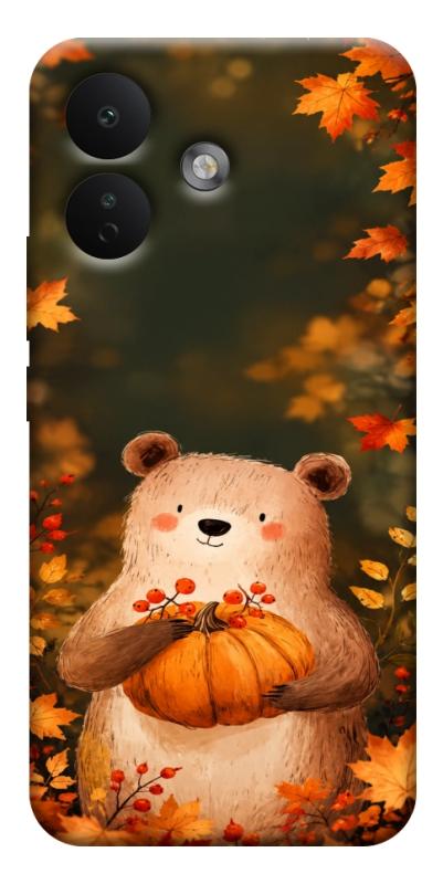 Чехол itsPrint Осінній ведмежа для Xiaomi Redmi Note 17 Pro, животные, купить оптом с доставкой