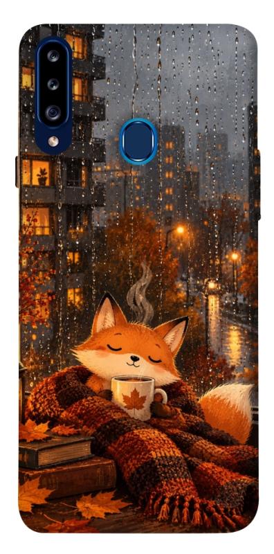 Чехол itsPrint Осінній затишок для Samsung Galaxy A20s, животные, купить оптом с доставкой