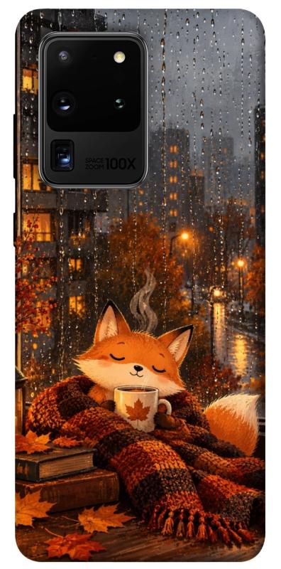 Чехол itsPrint Осінній затишок для Samsung Galaxy S20 Ultra, животные, купить оптом с доставкой