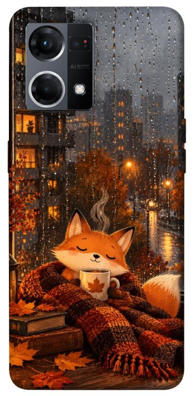 Чехол itsPrint Осінній затишок для Oppo Reno 7 4G, животные, купить оптом с доставкой
