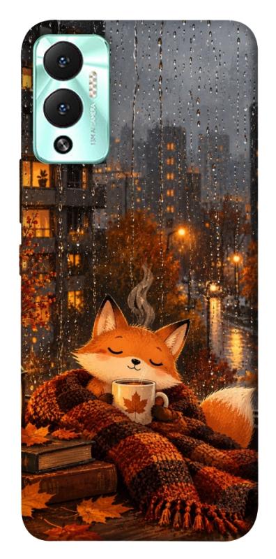 Чехол itsPrint Осінній затишок для Infinix Hot 12 Play, животные, купить оптом с доставкой