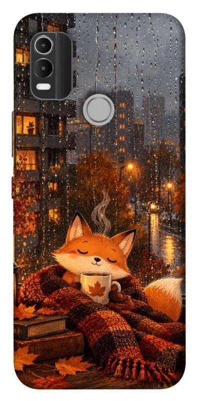 Чехол itsPrint Осінній затишок для Nokia C21 Plus, животные, купить оптом с доставкой