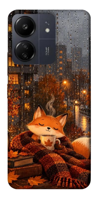 Чехол itsPrint Осінній затишок для Xiaomi Redmi 13C, животные, купить оптом с доставкой