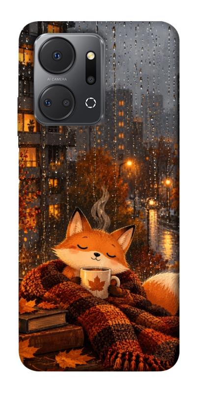 Чехол itsPrint Осінній затишок для Huawei Honor X7a, животные, купить оптом с доставкой