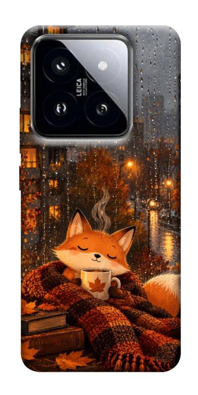 Чехол itsPrint Осінній затишок для Xiaomi 14 Pro, животные, купить оптом с доставкой