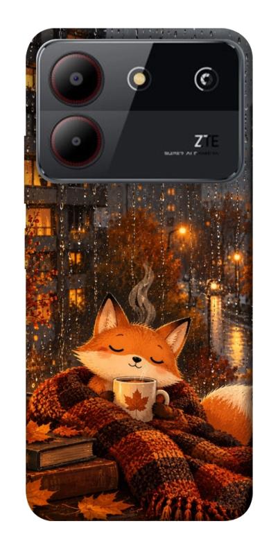 Чохол itsPrint Осінній затишок для ZTE Blade A54 4G, тварини, купити оптом з доставкою