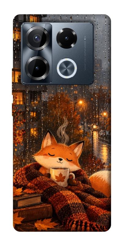 Чехол itsPrint Осінній затишок для Infinix Note 40 Pro 4G, животные, купить оптом с доставкой
