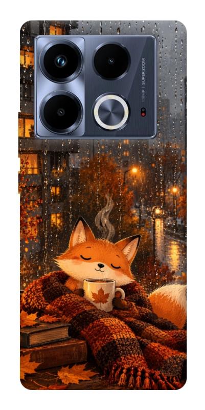 Чехол itsPrint Осінній затишок для Infinix Note 40 4G, животные, купить оптом с доставкой