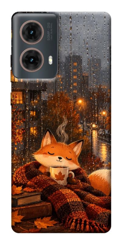 Чехол itsPrint Осінній затишок для Motorola Moto G85, животные, купить оптом с доставкой