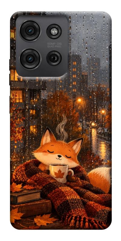 Чехол itsPrint Осінній затишок для Motorola Moto G75 5G, животные, купить оптом с доставкой