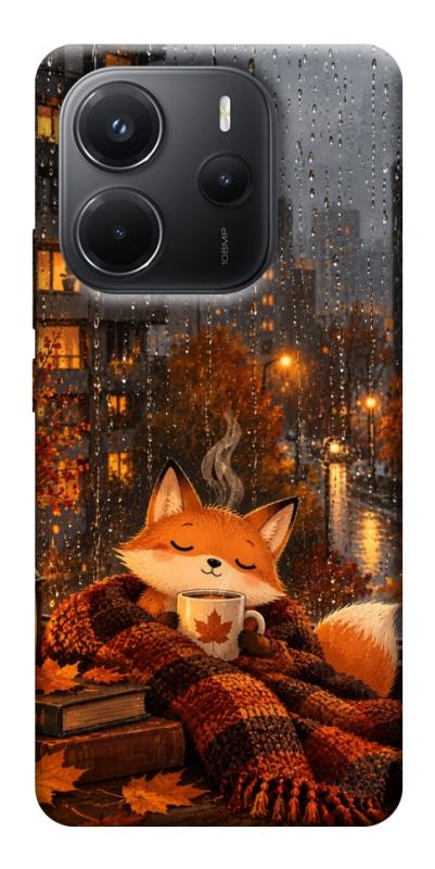Чехол itsPrint Осінній затишок для Xiaomi Redmi Note 14 4G (Int. version), животные, купить оптом с доставкой