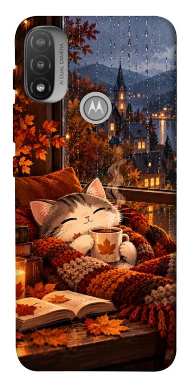 Чехол itsPrint Осінній настрій для Motorola Moto E20, животные, купить оптом с доставкой