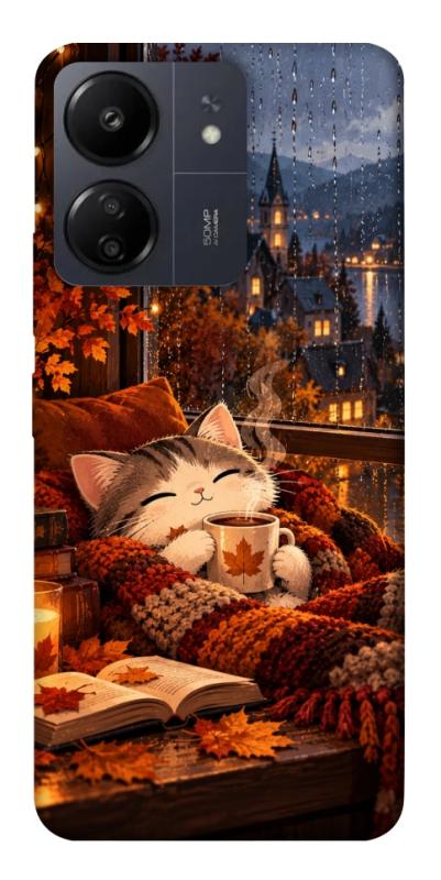 Чехол itsPrint Осінній настрій для Xiaomi Redmi 13C, животные, купить оптом с доставкой