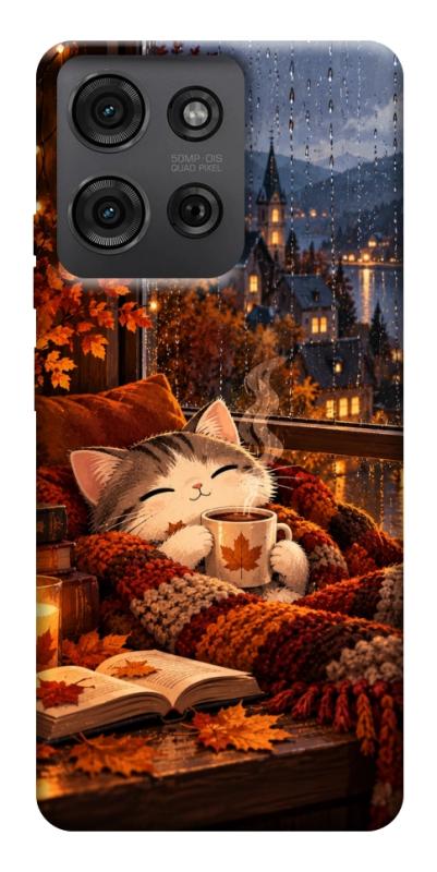 Чехол itsPrint Осінній настрій для Motorola Moto G75 5G, животные, купить оптом с доставкой
