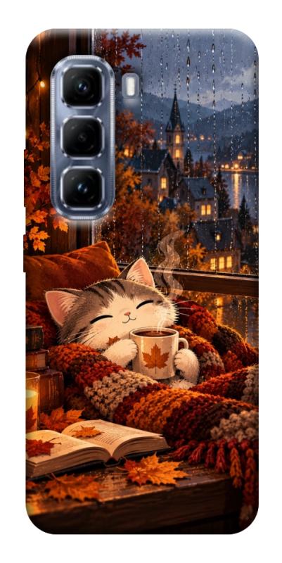 Чехол itsPrint Осінній настрій для Infinix Hot 50 Pro, животные, купить оптом с доставкой