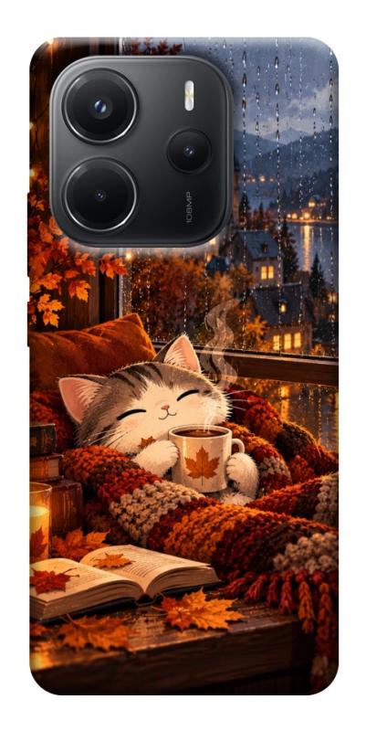 Чехол itsPrint Осінній настрій для Xiaomi Redmi Note 14 4G (Europe version), животные, купить оптом с доставкой