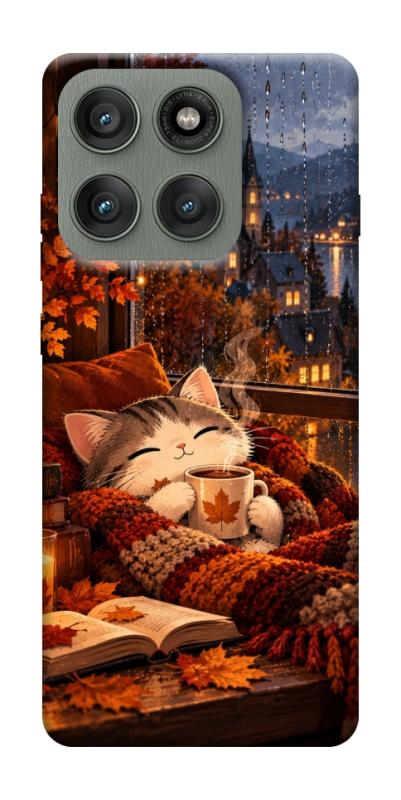 Чехол itsPrint Осінній настрій для Motorola Edge 60 Pro, животные, купить оптом с доставкой