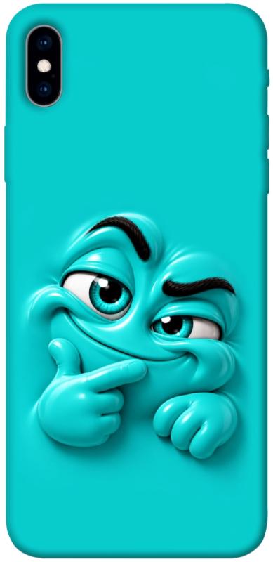 Чехол itsPrint Бірюзовий-скептик для Apple iPhone XS Max (6.5"), детские, купить оптом с доставкой