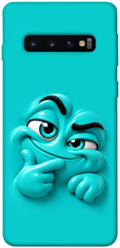 Чехол itsPrint Бірюзовий-скептик для Samsung Galaxy S10, детские, купить оптом с доставкой