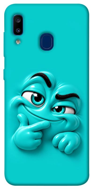 Чехол itsPrint Бірюзовий-скептик для Samsung Galaxy A20 / A30, детские, купить оптом с доставкой