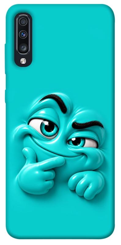 Чехол itsPrint Бірюзовий-скептик для Samsung Galaxy A70 (A705F), детские, купить оптом с доставкой
