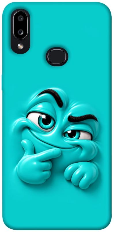 Чехол itsPrint Бірюзовий-скептик для Samsung Galaxy A10s, детские, купить оптом с доставкой