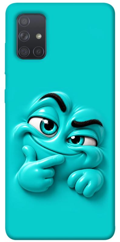 Чохол itsPrint Бірюзовий-скептик для Samsung Galaxy A71, дитячі, купити оптом з доставкою