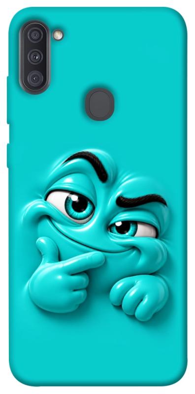 Чехол itsPrint Бірюзовий-скептик для Samsung Galaxy A11, детские, купить оптом с доставкой