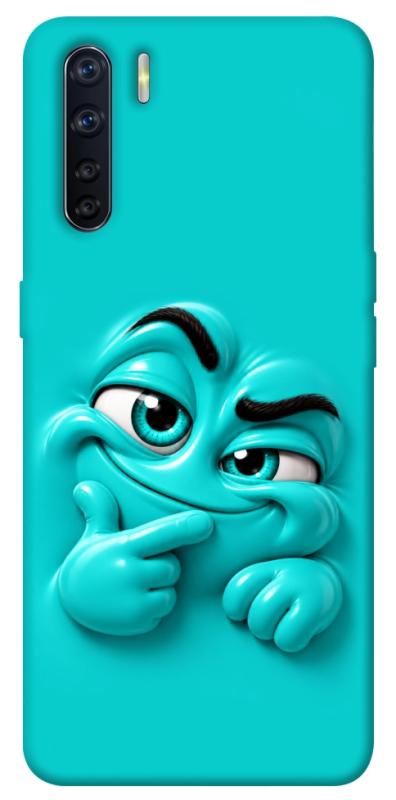 Чехол itsPrint Бірюзовий-скептик для Oppo A91, детские, купить оптом с доставкой