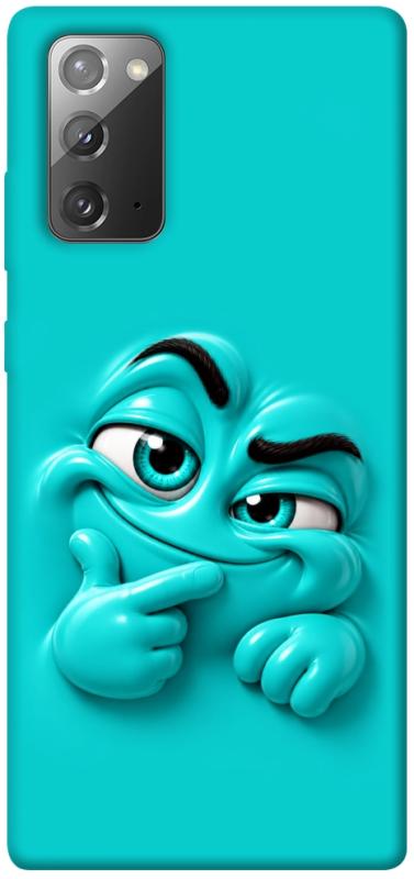 Чохол itsPrint Бірюзовий-скептик для Samsung Galaxy Note 20, дитячі, купити оптом з доставкою