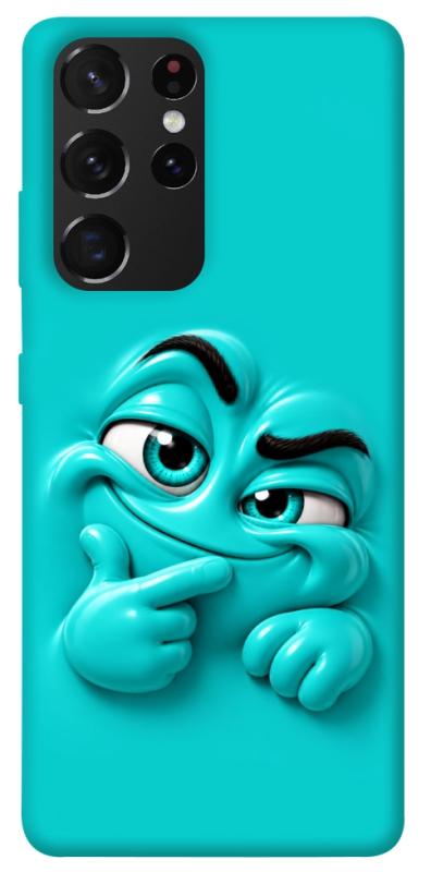 Чехол itsPrint Бірюзовий-скептик для Samsung Galaxy S21 Ultra, детские, купить оптом с доставкой