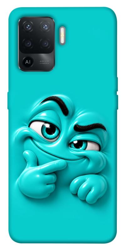 Чехол itsPrint Бірюзовий-скептик для Oppo Reno 5 Lite, детские, купить оптом с доставкой